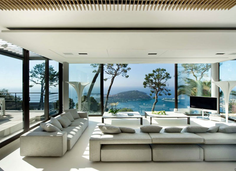 Luxury apartment ocean